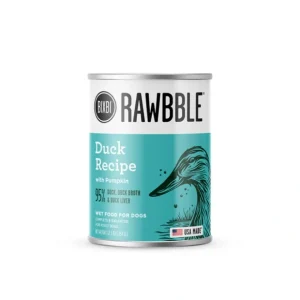 BIXBI Rawbble Wet Food for Dogs Duck Pat Recipe (12 oz) - Pet Home | The Perfect Pet Supplies Shopping Experience