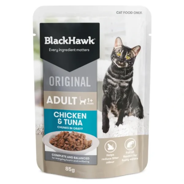 BlackHawk Adult Cat Chicken & Tuna 85g x 12 - Pet Home | The Perfect Pet Supplies Shopping Experience