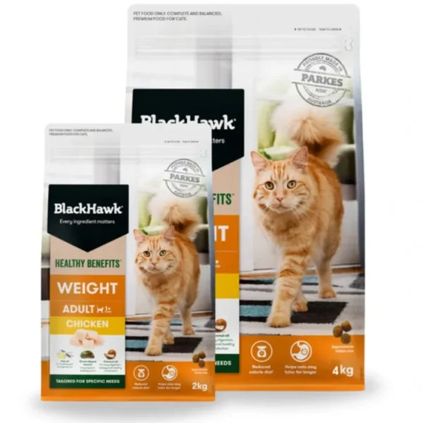 BlackHawk Adult Cat Weight Management Chicken Dry Food - Pet Home | The Perfect Pet Supplies Shopping Experience