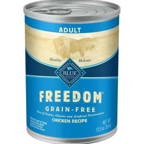 Blue Buffalo Freedom Grain Free Chicken Recipe Adult Canned Dog Food - Pet Home | The Perfect Pet Supplies Shopping Experience