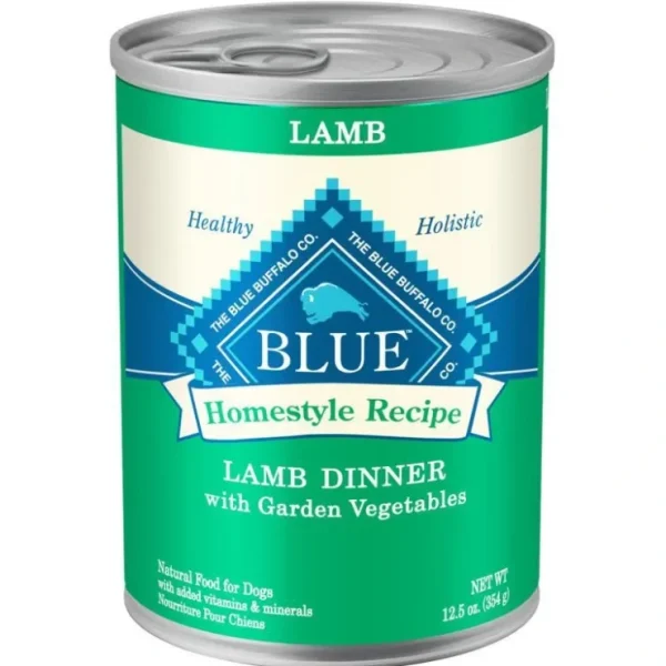 Blue Buffalo Homestyle Recipe Lamb Dinner with Garden Vegetables &Brown Rice Canned Dog Food - Pet Home | The Perfect Pet Supplies Shopping Experience