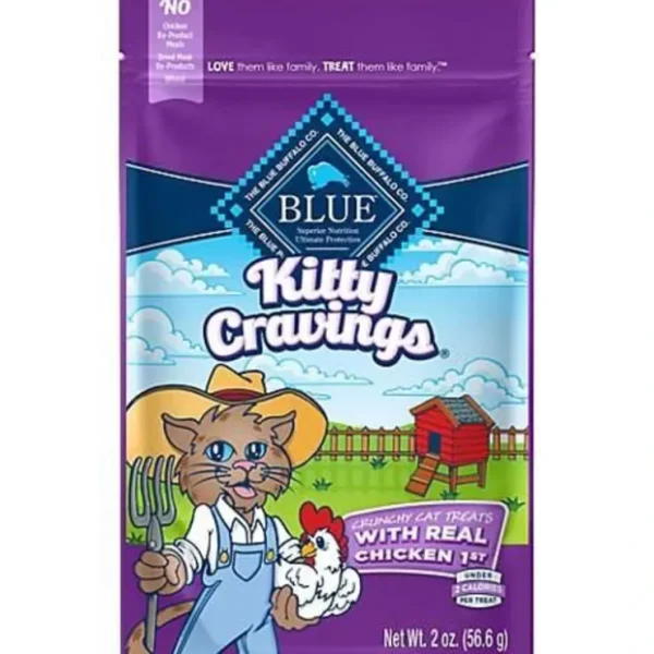 Blue Buffalo Kitty Cravings Chicken Crunchy Cat Treats - Pet Home | The Perfect Pet Supplies Shopping Experience