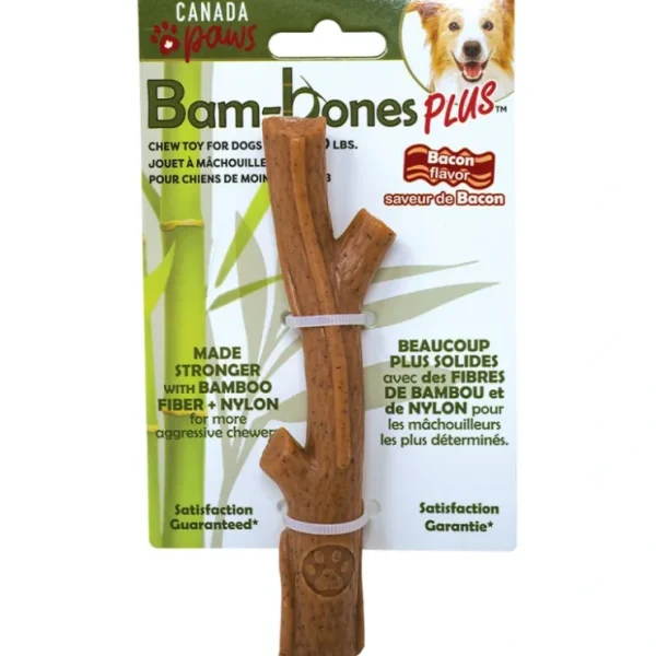 Canada Paws, Bambone Stick - Bacon - Pet Home | The Perfect Pet Supplies Shopping Experience