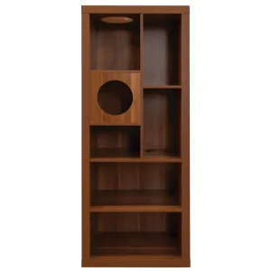 4 Cats & Dogs Home Furnishing Inc., Cliff Jr Shelf - Walnut - Pet Home | The Perfect Pet Supplies Shopping Experience