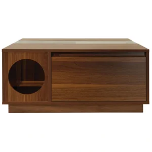 4 Cats & Dogs Home Furnishing Inc., Coco Coffee Table - Walnut - Pet Home | The Perfect Pet Supplies Shopping Experience