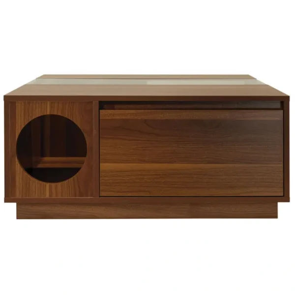 4 Cats & Dogs Home Furnishing Inc., Coco Coffee Table - Walnut - Pet Home | The Perfect Pet Supplies Shopping Experience