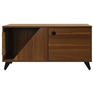 4 Cats & Dogs Home Furnishing Inc., Jessie Jr Cat Cabinet- Walnut - Pet Home | The Perfect Pet Supplies Shopping Experience