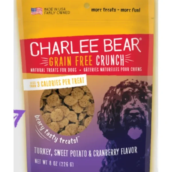 Charlee Bear Grain-Free Bear Crunch Turkey, Sweet Potato &Cranberry Flavor - Pet Home | The Perfect Pet Supplies Shopping Experience