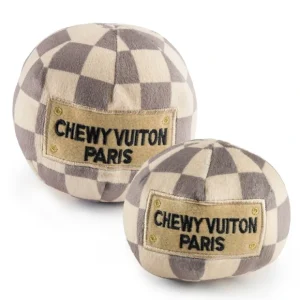 Checker Chewy Vuiton Ball - Pet Home | The Perfect Pet Supplies Shopping Experience