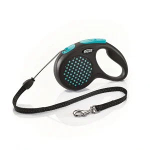 *CLEARANCE* Flexi Dot Cord Retractable Medium 5m Leash Blue - Pet Home | The Perfect Pet Supplies Shopping Experience