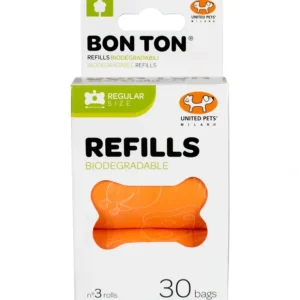 *CLEARANCE* United Pets Biodegradable Bon Ton Bags Orange - Pet Home | The Perfect Pet Supplies Shopping Experience