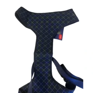*CLEARANCE*Weatherbeeta Comfort Dog Harness Navy/Grey Argyle Medium - Pet Home | The Perfect Pet Supplies Shopping Experience