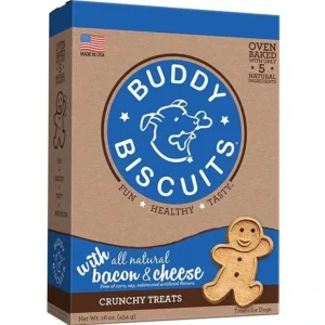 Cloud Star Buddy Biscuits Oven Baked Bacon And Cheese Dog Treats - Pet Home | The Perfect Pet Supplies Shopping Experience