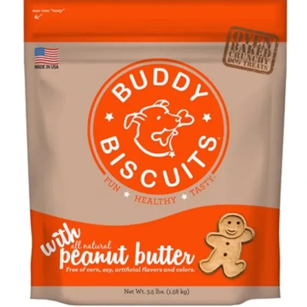 Cloud Star Buddy Biscuits Oven Baked Peanut Butter Dog Treats - Pet Home | The Perfect Pet Supplies Shopping Experience