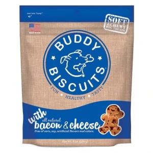 Cloud Star Buddy Biscuits Soft and Chewy Bacon and Cheese Dog Treats - Pet Home | The Perfect Pet Supplies Shopping Experience