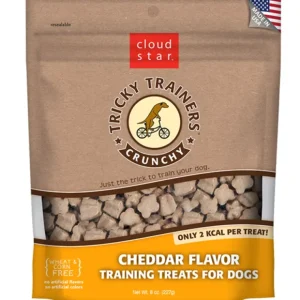 Cloud Star TRICKY TRAINERS CRUNCHY TREATS: CHEDDAR (8 oz) - Pet Home | The Perfect Pet Supplies Shopping Experience