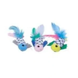 Coastal Pet - Turbo Feather Fish Toy - Pet Home | The Perfect Pet Supplies Shopping Experience
