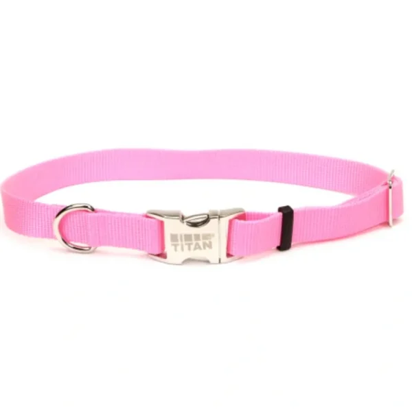 Coastal Pet Products Titan Metal Buckle Adjustable Nylon Small and Medium Dog Collar - Pet Home | The Perfect Pet Supplies Shopping Experience