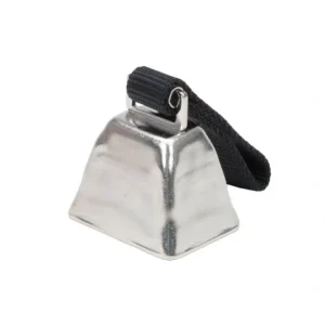 Coastal, Water&Woods - Nickel Cow Bell for Dogs - Large - Dog Collar - Pet Home | The Perfect Pet Supplies Shopping Experience