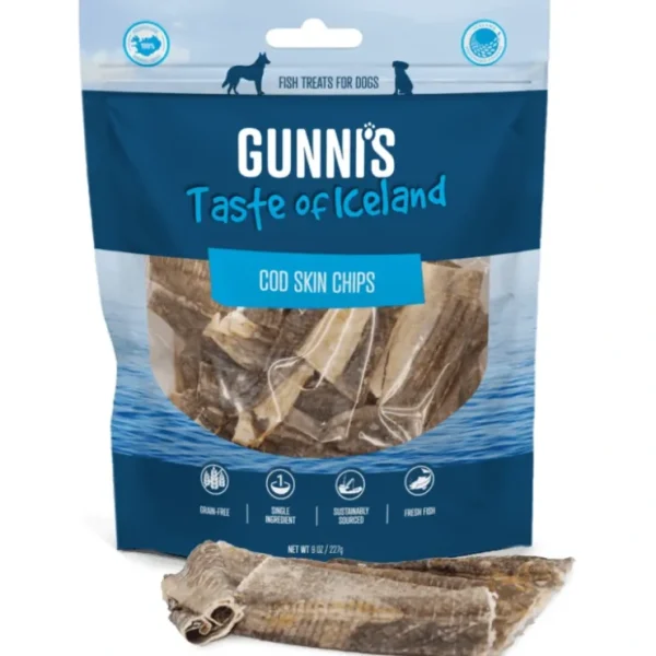 Cod Skin Chips 9oz - Pet Home | The Perfect Pet Supplies Shopping Experience