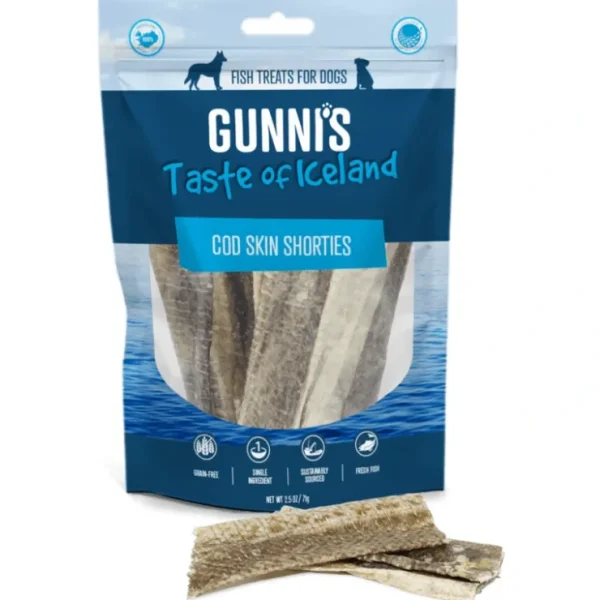 Cod Skin Shorties 2.5oz - Pet Home | The Perfect Pet Supplies Shopping Experience
