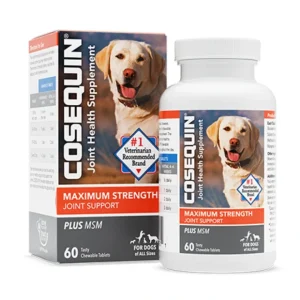 COSEQUIN Maximum Strength Plus MSM Chewable Tablets - Pet Home | The Perfect Pet Supplies Shopping Experience