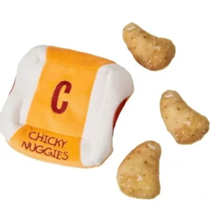 Cosmo Furbabies Chicken Nuggets Puzzle Plush Dog Toy (Plush Toy) - Pet Home | The Perfect Pet Supplies Shopping Experience