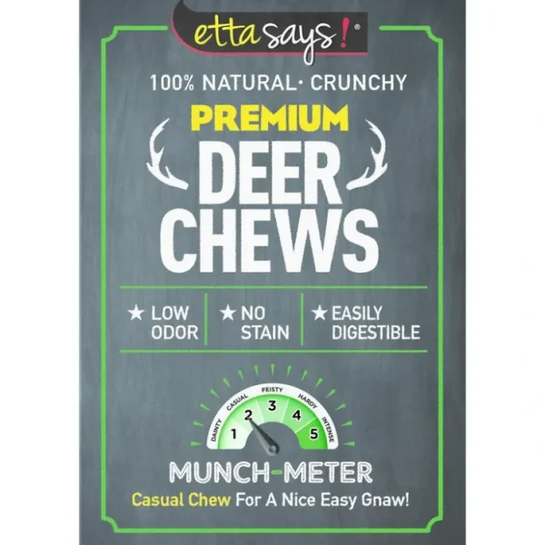 Crunchy Deer Chew - 7" - Pet Home | The Perfect Pet Supplies Shopping Experience
