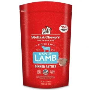 Dandy Lamb Frozen Dinner Patties Raw Dog Food from Stella and Chewy's - Pet Home | The Perfect Pet Supplies Shopping Experience
