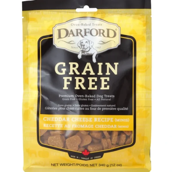 Darford Grain Free Cheddar Cheese Recipe Minis Oven Baked Dog Treats - Pet Home | The Perfect Pet Supplies Shopping Experience
