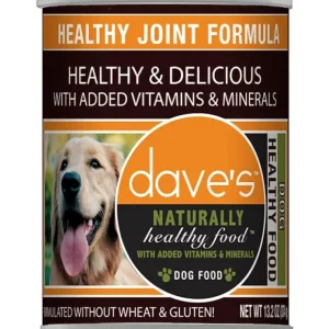 Daves Naturally Healthy Joint Formula Canned Dog Food (13 oz Single Can) - Pet Home | The Perfect Pet Supplies Shopping Experience