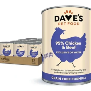 Dave's Pet Food - 95% Premium Meats Chicken Beef Wet Dog Food - Pet Home | The Perfect Pet Supplies Shopping Experience