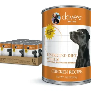 Dave's Pet Food -Restricted Diet Sodium Chicken Formula Wet Dog Food - Pet Home | The Perfect Pet Supplies Shopping Experience