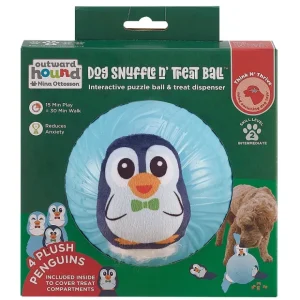 Dog Snuffle N' Treat Ball Puzzle - Blue - Small - Pet Home | The Perfect Pet Supplies Shopping Experience