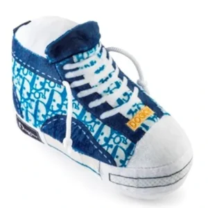 Dogior High-Top Tennis Shoe Plush Dog Toy from Haute Diggity Dog - Pet Home | The Perfect Pet Supplies Shopping Experience