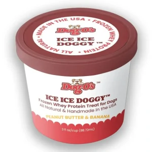 Dog-O's Ice Ice Doggy Frozen Banana & Peanut Butter Flavor Treat for D - Pet Home | The Perfect Pet Supplies Shopping Experience