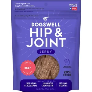 Dogswell Hip & Joint Jerky Treats, Beef - Pet Home | The Perfect Pet Supplies Shopping Experience
