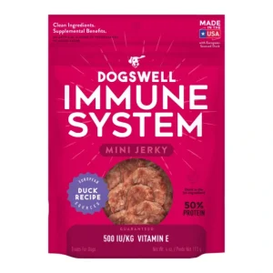 DOGSWELL Immune System Mini Jerky Treats, Duck Recipe (4 oz) - Pet Home | The Perfect Pet Supplies Shopping Experience