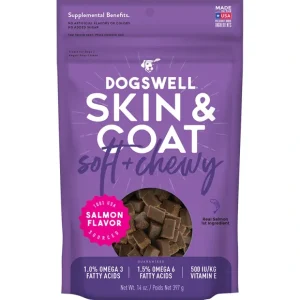 Dogswell Soft & Chewy Skin & Coat Salmon Dog Treats - Pet Home | The Perfect Pet Supplies Shopping Experience