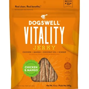 Dogswell Vitality Jerky Treats, Chicken Mango - Pet Home | The Perfect Pet Supplies Shopping Experience