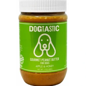 Dogtastic Gourmet Peanut Butter for Dogs - Apple & Honey Flavor - Pet Home | The Perfect Pet Supplies Shopping Experience