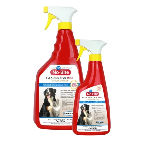 Durvet No-Bite IGR Flea and Tick Mist - Pet Home | The Perfect Pet Supplies Shopping Experience