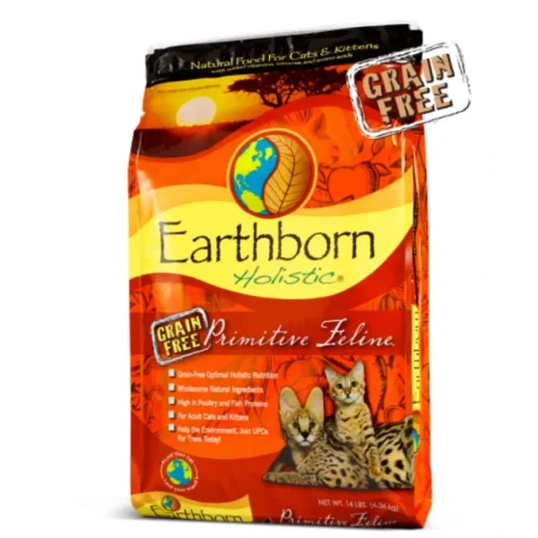 Earthborn Holistic - Primitive Feline Dry Cat Food - Pet Home | The Perfect Pet Supplies Shopping Experience