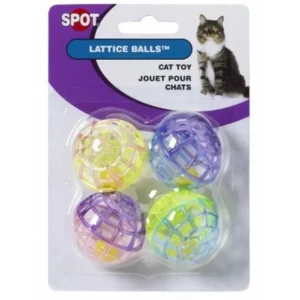 Ethical Pet SPOT Lattice Ball with Bell Cat Toy - Pet Home | The Perfect Pet Supplies Shopping Experience
