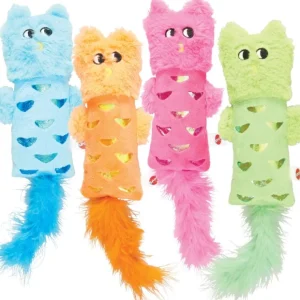 Ethical Products Hug N Kick Shimmer Glimmer Cat Toy- Assorted - Pet Home | The Perfect Pet Supplies Shopping Experience