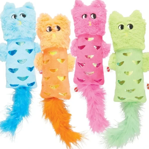 Ethical Products Hug N Kick Shimmer Glimmer Cat Toy- Assorted - Pet Home | The Perfect Pet Supplies Shopping Experience