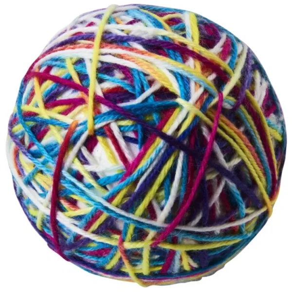 Ethical Spot Sew Much Fun Yarn Ball 3.5 Cat Toy (3.5) - Pet Home | The Perfect Pet Supplies Shopping Experience