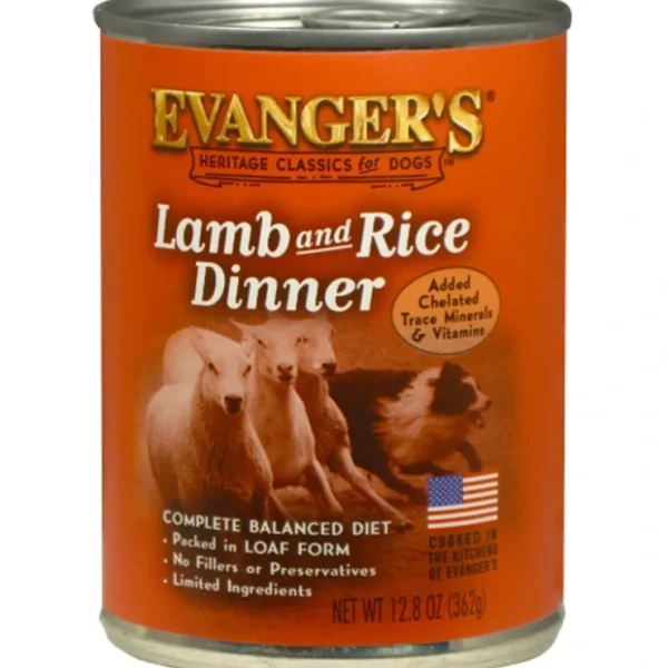 Store Evanger's Heritage Classic for Dogs Lamb &Rice - Pet Home | The Perfect Pet Supplies Shopping Experience Dogs