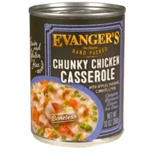 Shop Evangers Super Premium Chunky Chicken Casserole Dinner Canned Dog Food - Pet Home | The Perfect Pet Supplies Shopping Experience Dogs