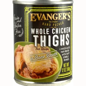 Best Sale Evanger's Whole Chicken Thighs (12 oz) - Pet Home | The Perfect Pet Supplies Shopping Experience Shop All